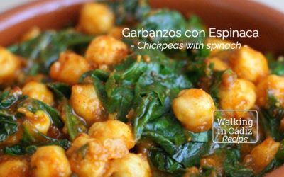 Recipe Garbanzos con Espinacas